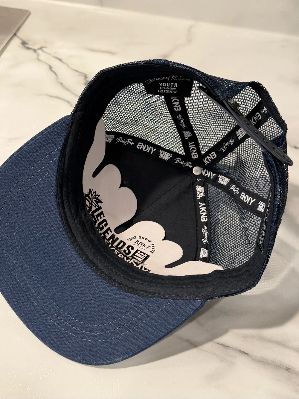 Kids Binky Bro Navy 'Stay Salty' Snapback